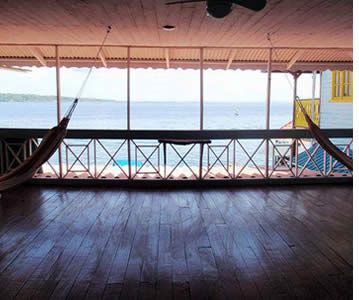 Sie können nicht schlagen Buena Vibra House Blick auf Bocas del Toro Karibik